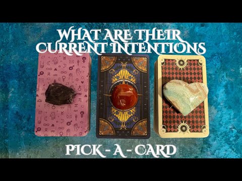 ❤️????What are their current intentions❤️PICK-A-CARD✨????TIMELESS❤️LOVE READING#tarot #pickacard