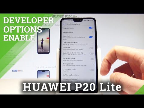 How to Enter Developer Options in HUAWEI P20 Lite - USB Debugging & OEM Unlocking |HardReset.Info