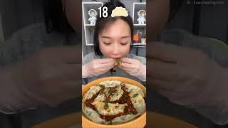 Download lagu Eating Challenge ( 18 Momos, Big Dumplings ) | #asmr #food #shorts mp3