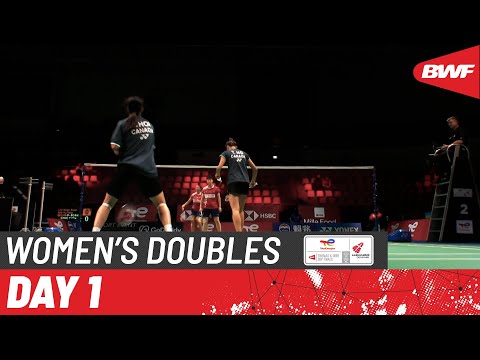 BWF Uber Cup | Liu/Xia (CHN) vs Choi/Ng (CAN) | Group D