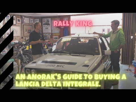 King of the Rally Cars. Lancia Delta Integrale Martini 5. An anoraks guide to buying a Lancia.