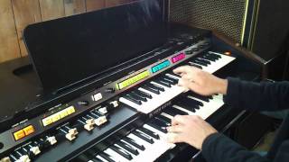 Video thumbnail for Adrian Rose Hammond B200 HL822.Im Beginning to see the Light by Adrian Rose