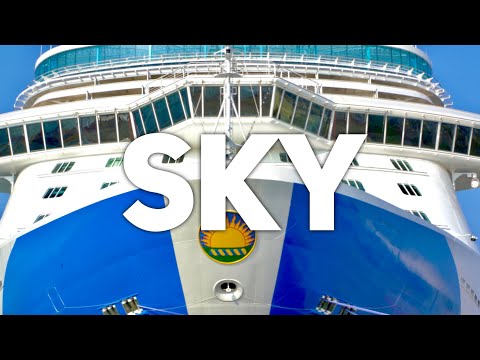 Princess Cruises Sky Princess - A MUST watch beautiful 4K Grand Tour!