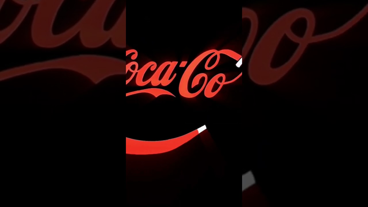 Coca-Cola logo animation in after effects ❤  #aftereffects #animation #cocacola