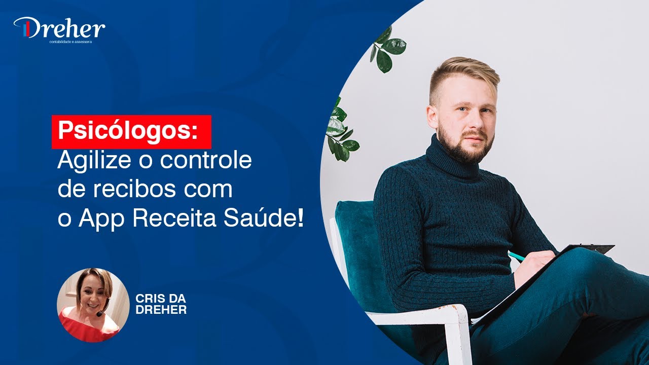 PSICÓLOGO - emissão de recibos para os pacientes pelo Receita Saúde - aplicativo da Receita Federal