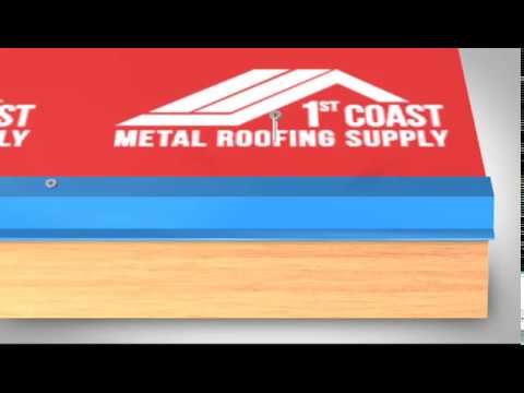 Eave Trim Installation – 1st Coast Metal Roofing Supply