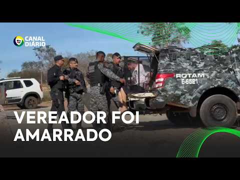 Vereador é sequestrado, Hilux incendiada e quatro envolvidos são detidos em Vale de São Domingos