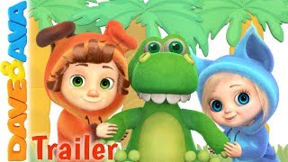 🐾 Down in the Jungle – Trailer | Kids Songs &amp; Nursery Rhymes from Dave and Ava 🐾