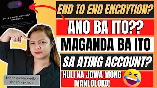 END TO END ENCRYPTION MESSENGER ANO ITO? TAGALOG TUTORIAL EXPLAINED! |
