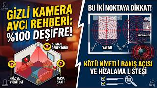 Airbnb ve Otellerde Gizli Kamera Nasıl Bulunur? (%100 Deşifre Rehberi)