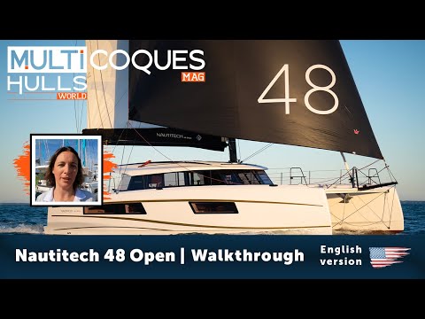 NAUTITECH 48 OPEN | Walkthrough | Multihulls World