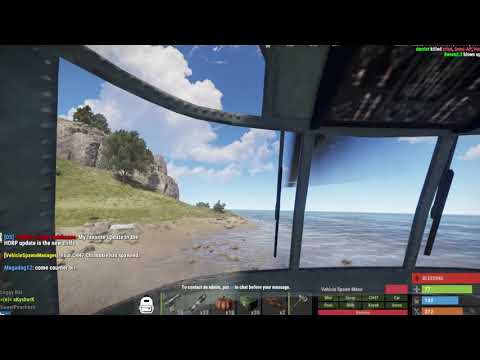 How to fly the Chinook in Rust #shorts