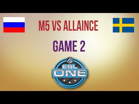 M5 vs Alliance g.2 Winners Quarterfinal ESL ONE New York 2014