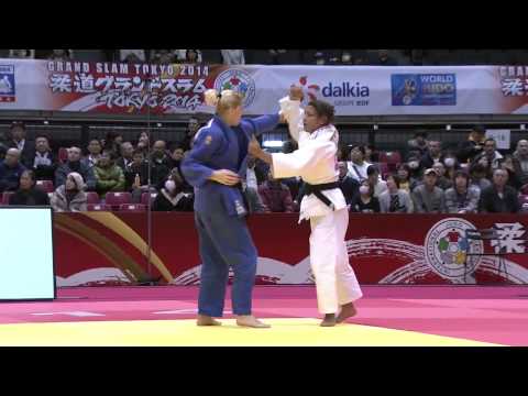 MENEZES Sarah BRA -  CHERNIAK Maryna UKR. -  48kg. Grand Slam Tokyo 2014