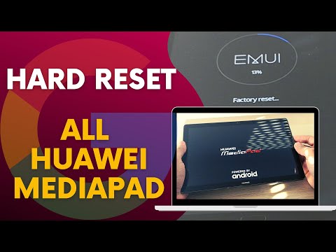 Huawei MediaPad M5 factory reset unlock password
