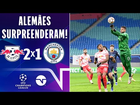 Gols e lances de RB Leipzig x Manchester City