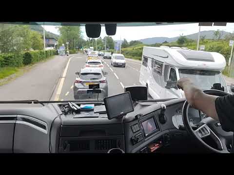LGV/HGV The Highlands Scotland A82 Fort William to Glencoe PART 1