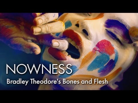 Street artist Bradley Theodore's murals of Anna Wintour & Karl Lagerfeld