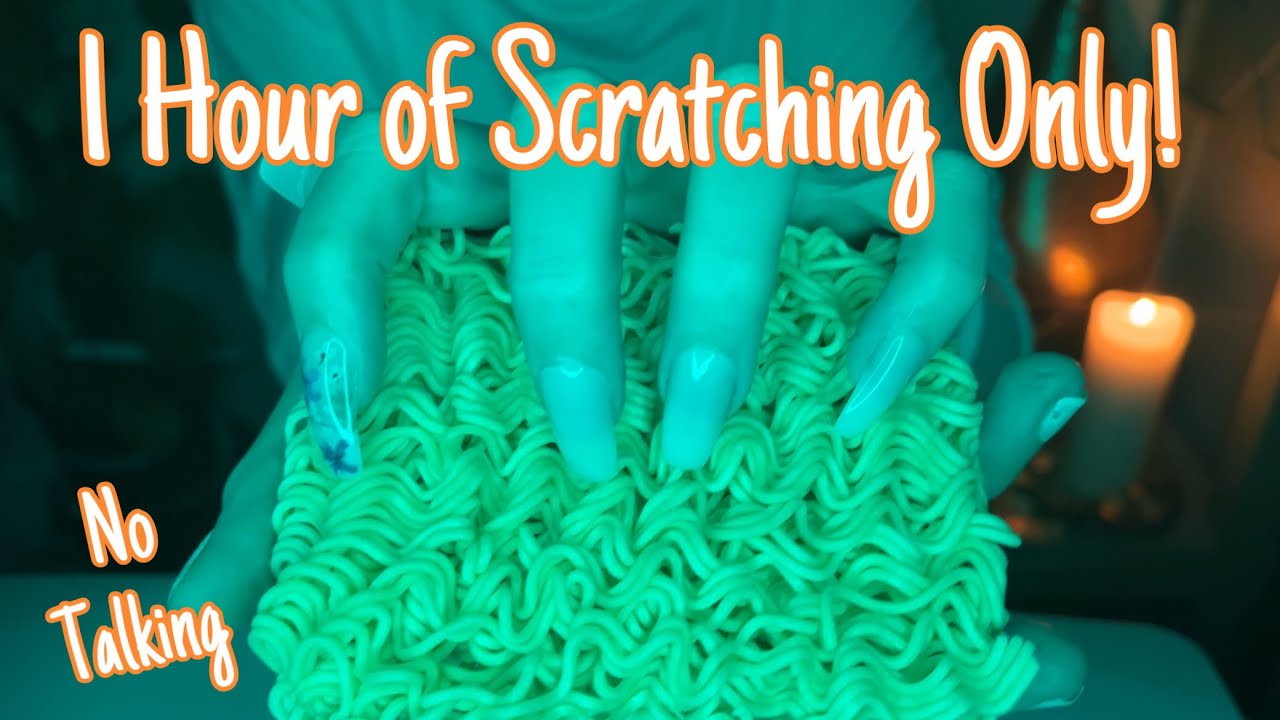 ASMR * 1 Hr of Aggressive Scratching! * 30 Items! * No Talking * ASMRVilla