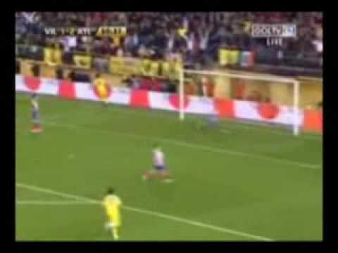 Liga 2009 : J08 : Villarreal - Atletico Madrid : 4-4