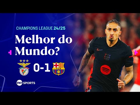 Gols e lances de Benfica x Barcelona