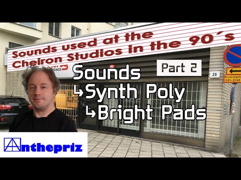 Cheiron Studios in the 90s - Sounds}Synth Poly}Bright Pads (part 2)
