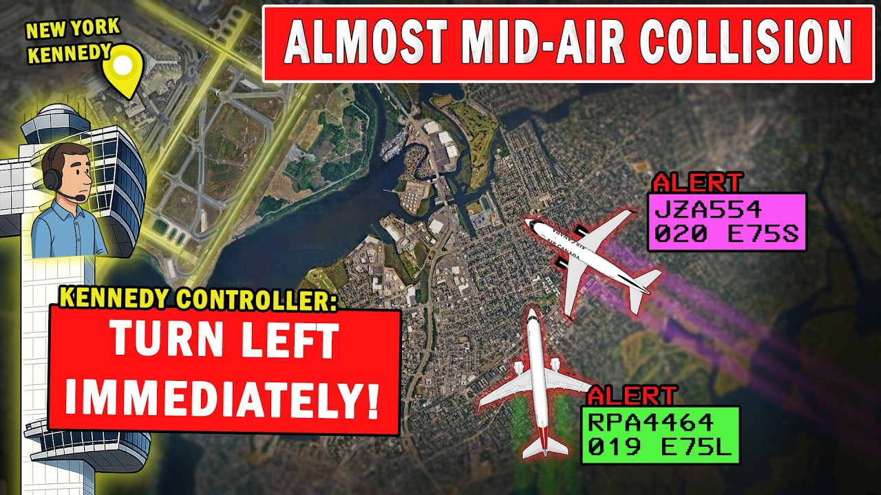 Plane Deviated Off Course | Almost Caused a Mid-Air Collision!
