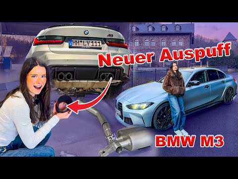 DER M3 bekommt eine GRAIL Auspuff Anlage ! 💥