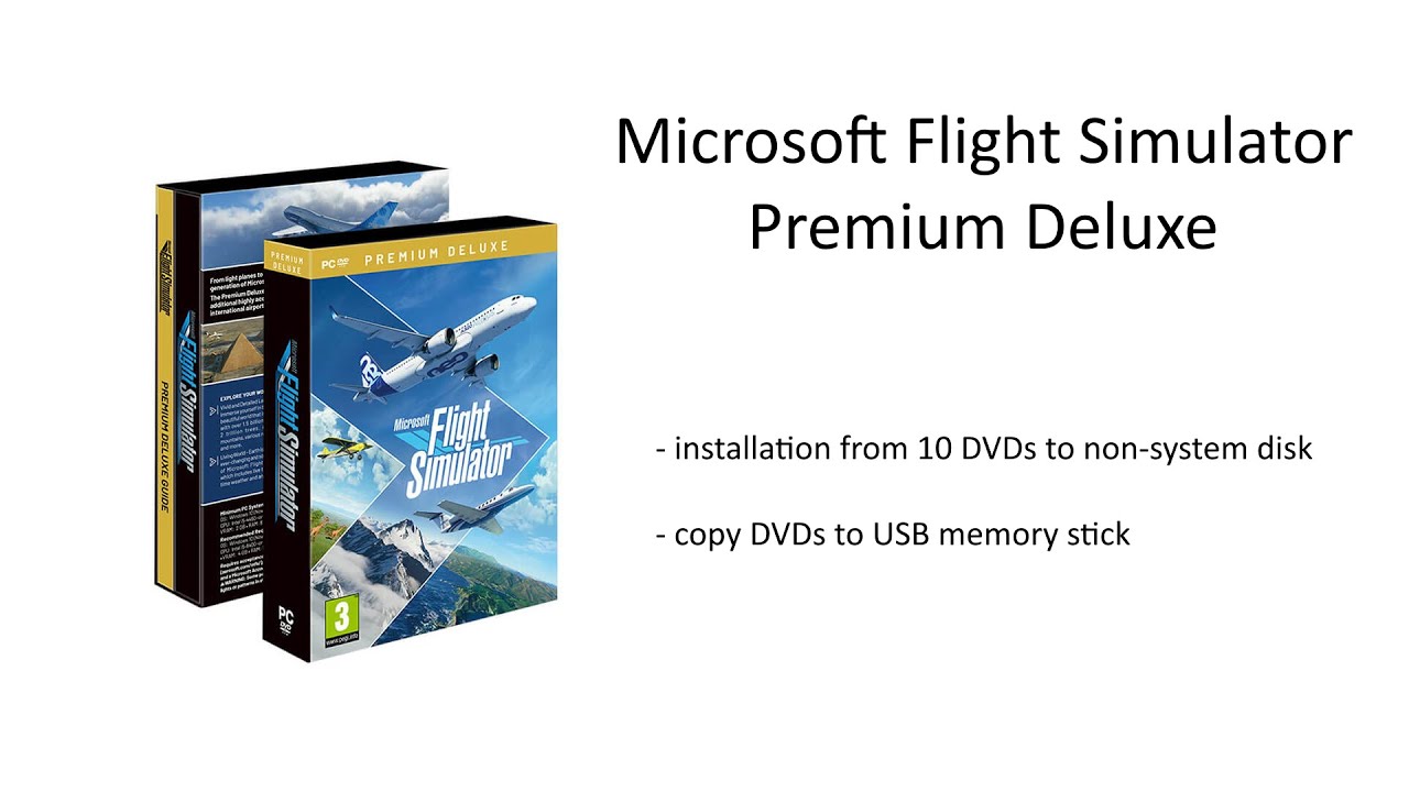 Microsoft Flight Simulator 2020 Deluxe PC
