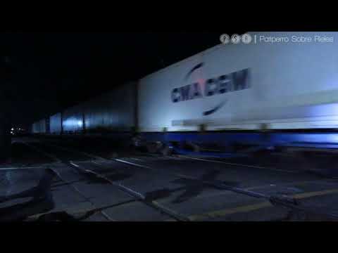 Cruzamiento trenes containeros de FEPASA (y otros trenes más) [16.04.2022]