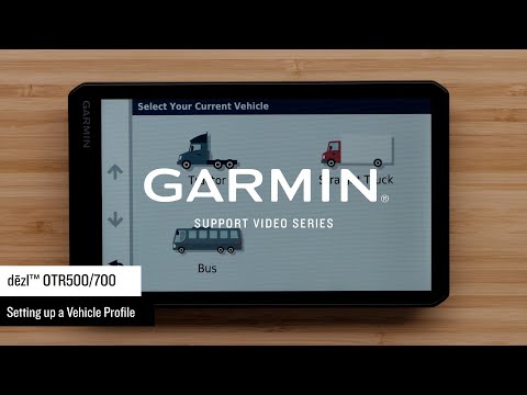 Support: dēzl™ OTR 500/700 Vehicle Profiles