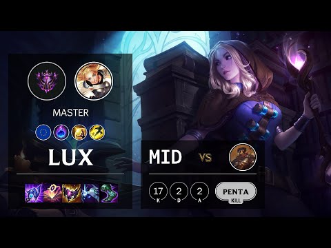 Lux Mid vs Viktor - EUW Master Patch 11.24b