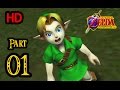 Zelda Ocarina Of Time 3D 100 Walkthrough 1080p HD Part 1 Intro Kokiri Forest