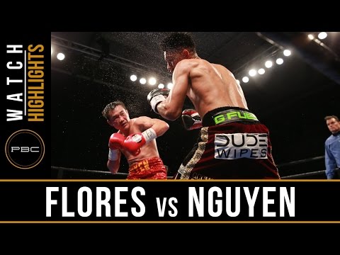 Flores vs Nguyen HIGHLIGHTS: February 21, 2017 - PBC on FS1