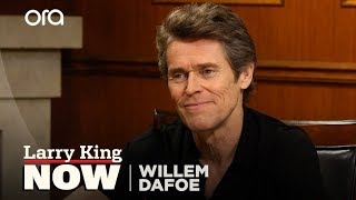Willem Dafoe relives shooting his epic 'Platoon' death scene | Larry King Now | Ora.TV video