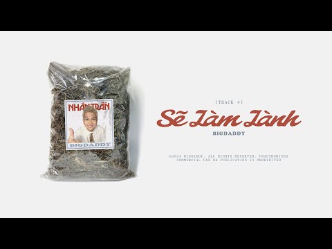 BIGDADDY - SẼ LÀM LÀNH | ALBUM NHÂN TRẦN | VISUALIZER VIDEO