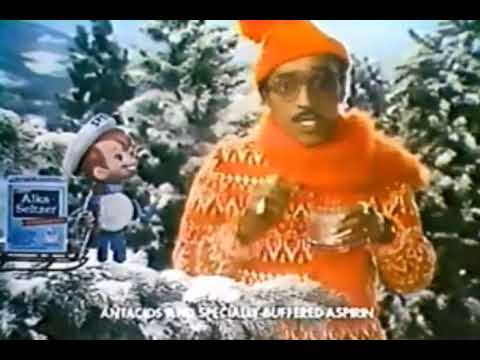 1980 Alka Seltzer Commercial with Sammy Davis Jr