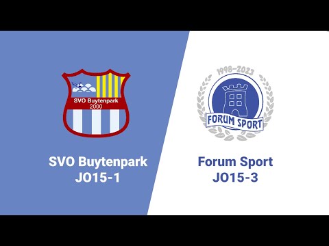 SVO JO15-1 vs Forum Sport JO15-3 (complete wedstrijd)