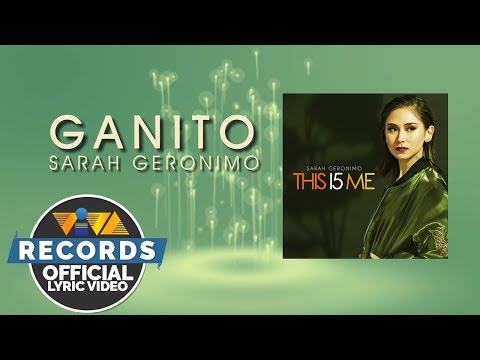 Ganito - Sarah Geronimo [Official Lyric Video]