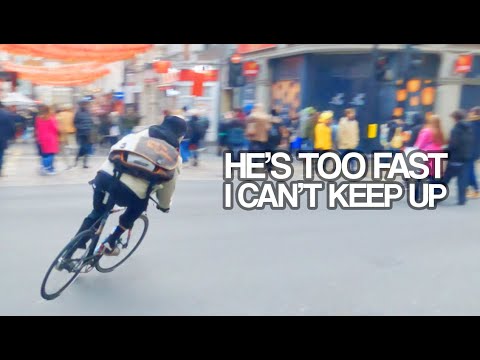 Chucky is too FAST for me - Fixed Gear London - 픽시