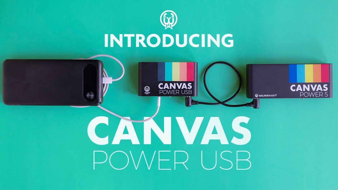 Introducing Walrus Audio Canvas Power USB - YouTube