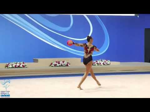 Vlada Nikolchenko (UKR) Ball - GP Israel 2021, Tel Aviv