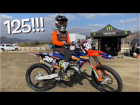 DANGERBOY DEEGAN'S FIRST 125!!! First ride!