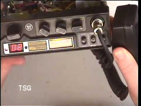 Harvard CBM404  UK CB radio (CB27/81) Mobile - Transmit adjustment