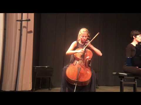 Klara Flohr, Violoncello - G. Koeppen, Spanische Fantasie, 1. Andante