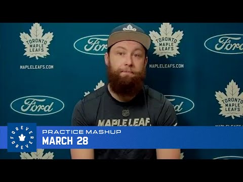 Maple Leafs Practice - March 28, 2021