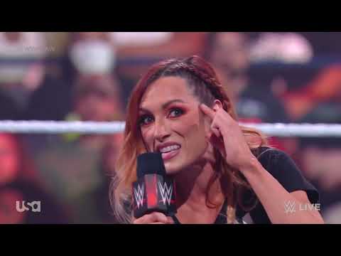 Becky Lynch challenges Trish Stratus to a Match at Night of Champions (Full Segment)
