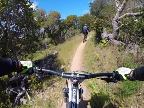 SOC18 Enduro Stage 2 Held up a bit. watt?!