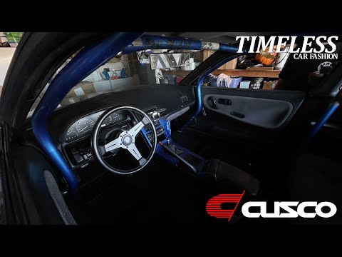 Cusco 6 Point Bolt in Roll Cage Install - 240sx S13