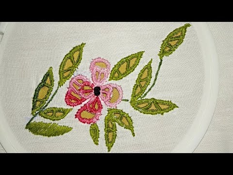 How to Do Cut Work | Hand Embroidery | Sarbjit Embroidery designs